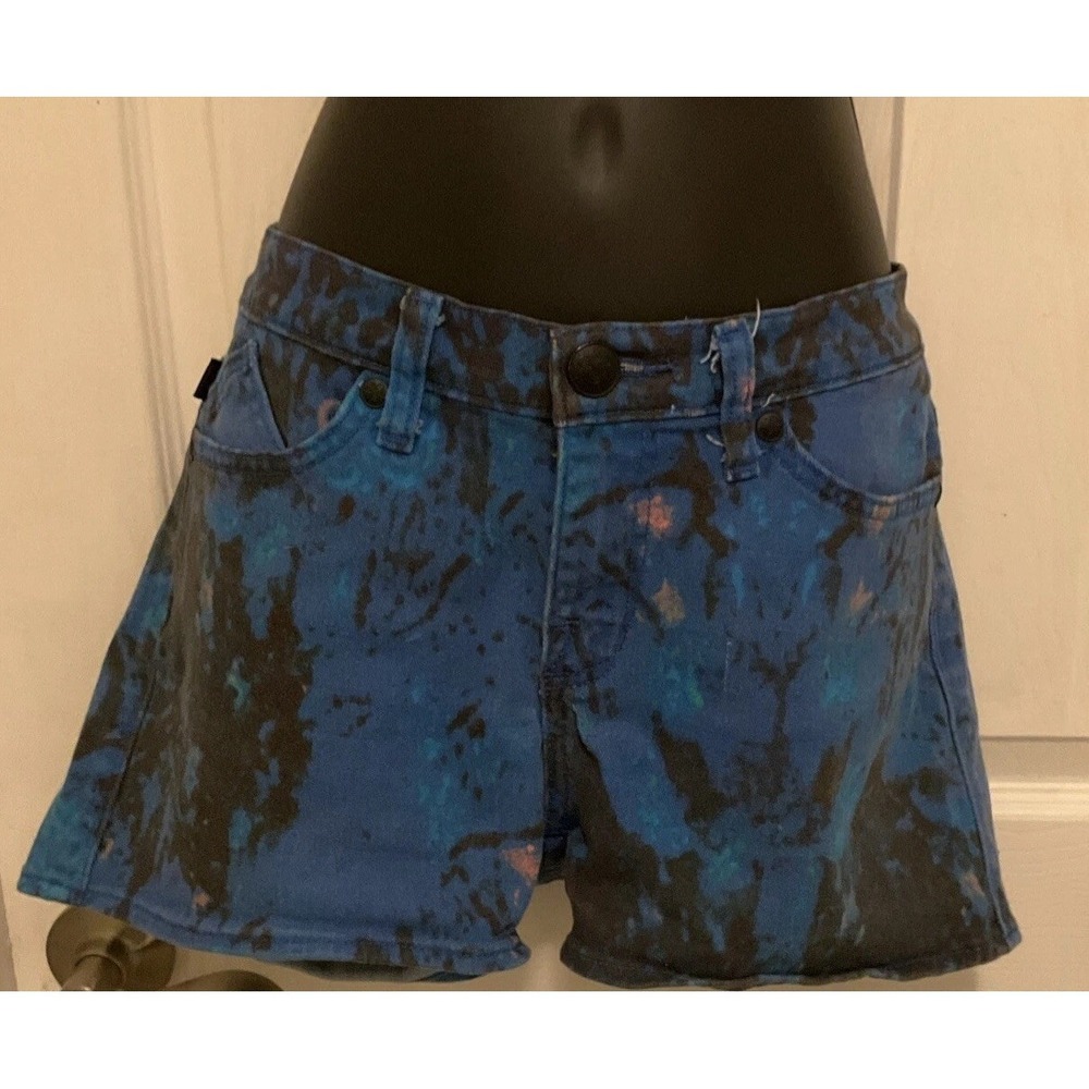 Rock & Republic Women's/Junior Size 6 Lolita Paint Splash Shorts Casual Summer